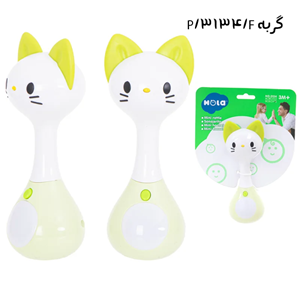 دندانگیر و جغجغه تعادلی و موزیکال حیوانات هولی تویزHola Toys مدل 3134 _اسباب بازی نوزادی